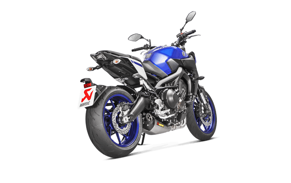 Akrapovic Racing Line Titanium Volledig Uitlaatsysteem met E-keur Yamaha MT-09 2014 > 2020